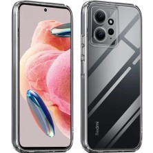 SiHako Redmi Note 12 4g Kılıf Lüx Şeffaf Silikon