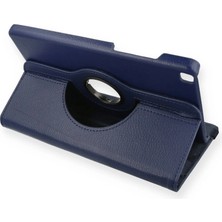 SHC4200 Galaxy T290 Tab A 8 Kılıf 360 Tablet Deri Kılıf - Lacivert