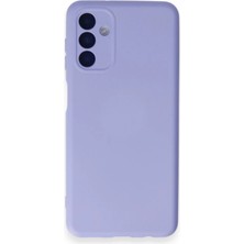 SHC4200 Galaxy A14 4g Kılıf Nano Içi Kadife Silikon - Lila