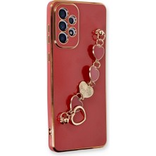 SHC4200 Galaxy A53 5g Kılıf Esila Silikon - Kırmızı