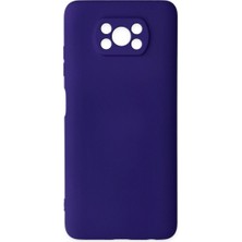 SiHako Pocophone X3 Kılıf Nano Içi Kadife Silikon - Mor