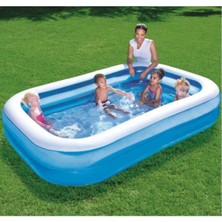 Bestway Aile Boyu Şişme Havuz 262X175X51 Cm, Yaz Keyfi Için Eğlence Merkezi