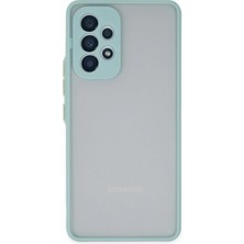SiHako Galaxy A13 4g Kılıf Montreal Silikon Kapak - Turkuaz