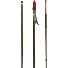 PremiumPort Krom Pasolu 75 Lik Zıpkın Şiş, 100 cm Uzunluk, Dayanıklı ve Hafif