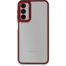 Pazarcan Galaxy A14 4g Kılıf Dora Kapak - Kırmızı
