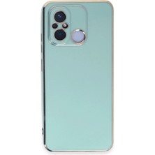 Pazarcan Redmi 12C Kılıf Volet Silikon - Açık Yeşil