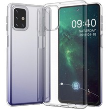 Pazarcan Galaxy M31S Kılıf Lüx Şeffaf Silikon