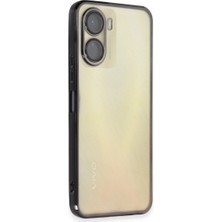 Pazarcan Y16 Kılıf Lensli Silikon - Siyah