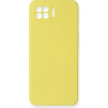 Pazarcan A73 Kılıf Nano Içi Kadife Silikon - Sarı