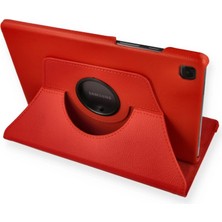 Pazarcan Galaxy T500 Tab A7 10.4 Kılıf 360 Tablet Deri Kılıf - Kırmızı