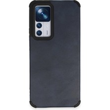 Pazarcan Mi 12T Kılıf Loop Deri Silikon - Lacivert