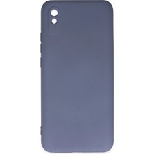 Pazarcan Redmi 9A Kılıf Nano Içi Kadife Silikon - Gri