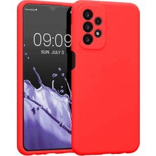 Pazarcan Galaxy A23 4g Kılıf First Silikon - Kırmızı