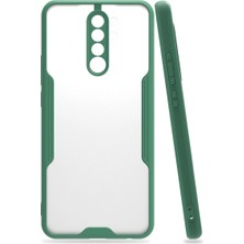 Pazarcan Redmi 9 Kılıf Platin Silikon - Yeşil