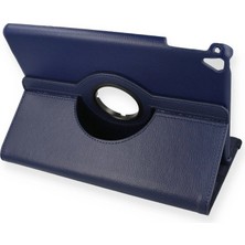 Pazarcan Ipad 9.7 (2018) Kılıf 360 Tablet Deri Kılıf - Lacivert