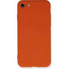 Pazarcan Iphone 7 Kılıf Nano Içi Kadife Silikon - Kırmızı