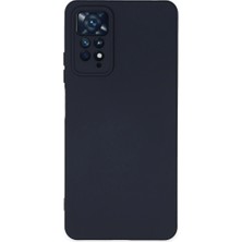 Pazarcan Redmi Note 11 Kılıf Nano Içi Kadife Silikon - Lacivert