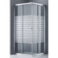 Durul Duşakabin Kare Çizgili Cam