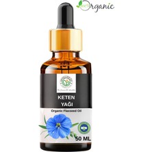 Anadolunun Özü Organik Keten Tohumu Yağı 50 ml | Soğuk Pres • Konsantre • Saf İçerik