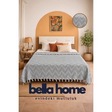 Bella Home Çift Kişilik Elit Jakarlı Pike (Tek Parça) - 200X230 cm