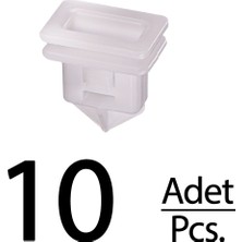 Alpha Auto Part  Volvo C30 S40 V50 S80 V70 XC60 XC70 Için Kapı Kaplama Klips - 10 Adet