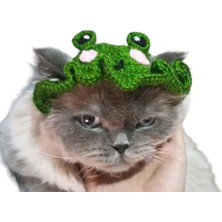 Feyza Design Renkli ve Sevimli Yeşil Kurbağa Şapka, Canlı Tasarım ve Rahatlık