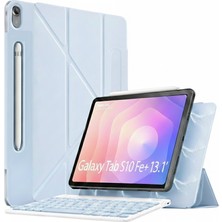 M.TK Moveteck Samsung Galaxy Tab S11 Ultra 14.6 Inç Tablet Kılıf Magic Klavyeli Slim Mıknatıslı Ön Kapak Tutucu Kilit Akıllı Stand Kapak