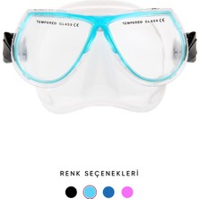 PremiumPort Renkli Comfort Dalış Maskesi, Konforlu ve Hafif Su Altı Deneyimi