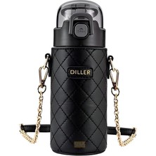 PremiumPort 450ML Çift Yalıtımlı Paslanmaz Çelik Termos ve Taşıma Askısı