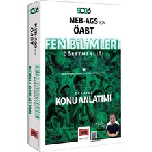 Yargı 2026 Öabt Meb-Ags Fen Bilimleri Öğretmenliği Konu Anlatımı - Tufan Genç Yargı Yayınları