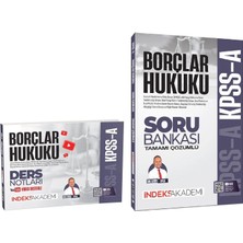Indeks Akademi 2026 Kpss A Grubu Borçlar Hukuku Video Ders Notları + Soru Bankası 2 Li Set - Eyüp Ipek Indeks Akademi Yayıncılık