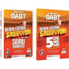 Indeks Akademi 2026 Öabt Meb-Ags Beden Eğitimi Şampiyon Soru Bankası + 5 Deneme 2 Li Set - Murat Aydın Indeks Akademi Yayıncılık