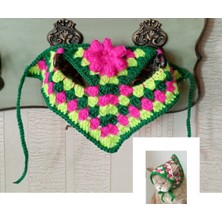 Feyza Design Renkli ve Şık El Örgüsü Kedi Bandanası, Yumuşak ve Rahat Kullanım