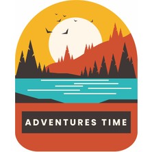 Sticker Dizayn Kamp ve Macera Sticker - 4x4 Off Road Adventure Sticker - Araba Oto Motosiklet Karavan Camsticker - 00115