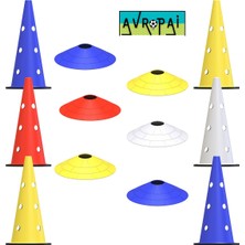 PremiumPort Delikli Antrenman ve Eğitim Seti, 42 cm Huni ve Çanak ile 12'li Set