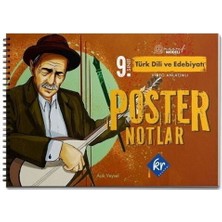 Kr Akademi 9. Sınıf Türk Dili ve Edebiyatı Poster Notlar Kr Akademi Yayınları