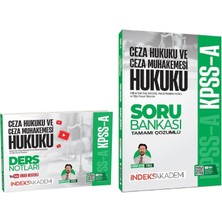 Indeks Akademi 2026 Kpss A Grubu Ceza Hukuku ve Ceza Muhakemesi Hukuku Video Ders Notları + Soru Bankası 2 Li Set - Kerem Çetin Tekeş Indeks Akademi Yayıncılık(Kopya)