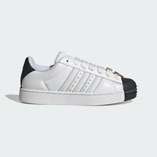 Adidas Superstar St Erkek Spor Ayakkabı Kauçuk Tabanlı Deri Üst Kısım ile Rahat Kullanım