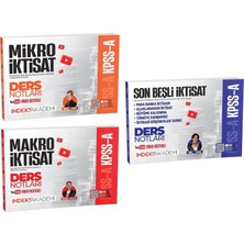 Indeks Akademi 2026 Kpss A Grubu Mikro + Makro + Iktisat Son Beşli Video Ders Notları 3 Lü Set Indeks Akademi Yayıncılık