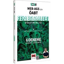 Yargı 2026 Öabt Meb-Ags Fen Bilimleri Öğretmenliği 6 Deneme Çözümlü - Tufan Genç Yargı Yayınları