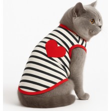 Feyza Design Rahat ve Şık Orta Beden Kedi Atlet, 1.6-3.5 kg Için Ideal Seçim