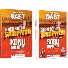 Indeks Akademi 2026 Öabt Meb-Ags Beden Eğitimi Şampiyon Konu Anlatımı + Soru Bankası 2 Li Set - Murat Aydın Indeks Akademi Yayıncılık