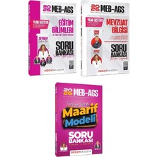 Anla Kazan Yayınları Yeni Ags Sistemi - Indeks Akademi 2026 Meb-Ags Eğitim Bilimleri + Mevzuat Bilgisi + Maarif Modeli Soru Bankası 3 Lü Set - Zeynep Salman Içli, Emrah Vahap Özkaraca Indeks Akademi Yayıncılık
