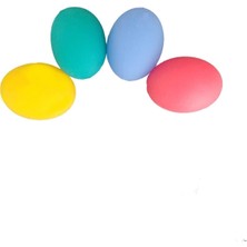 PremiumPort 4'lü Silikon Stres Topu Seti, El ve Parmak Güçlendirme Egzersizi