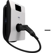 Vestel Elektrikli Araç Şarj Istasyonu ZES4-AC22SWLDMID T2P Smart 22KW Wifi'lı Kablolu Ekranlı