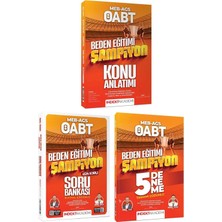 Indeks Akademi 2026 Öabt Meb-Ags Beden Eğitimi Şampiyon Konu Anlatımı + Soru Bankası + 5 Deneme 3 Lü Set - Murat Aydın Indeks Akademi Yayıncılık