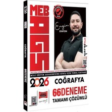 Anla Kazan Yayınları Yargı 2026 Meb-Ags Coğrafya 66 Deneme Çözümlü - Engin Eraydın Yargı Yayınları