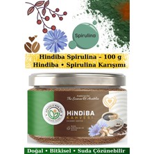 Anadolunun Özü Doğal Hindiba Spirulina Kahvesi 100 g – Kafeinsiz • Katkısız • Suda Çözünebilir Bitkisel Kahve