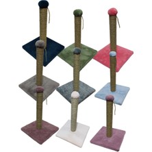 Feyza Design Renkli Kedi Tırmalama Tahtası, Yumuşak ve Eğlenceli Tasarım