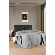 Bella Home Kristal Çift Kişilik Pike Takımı - %100 Pamuk